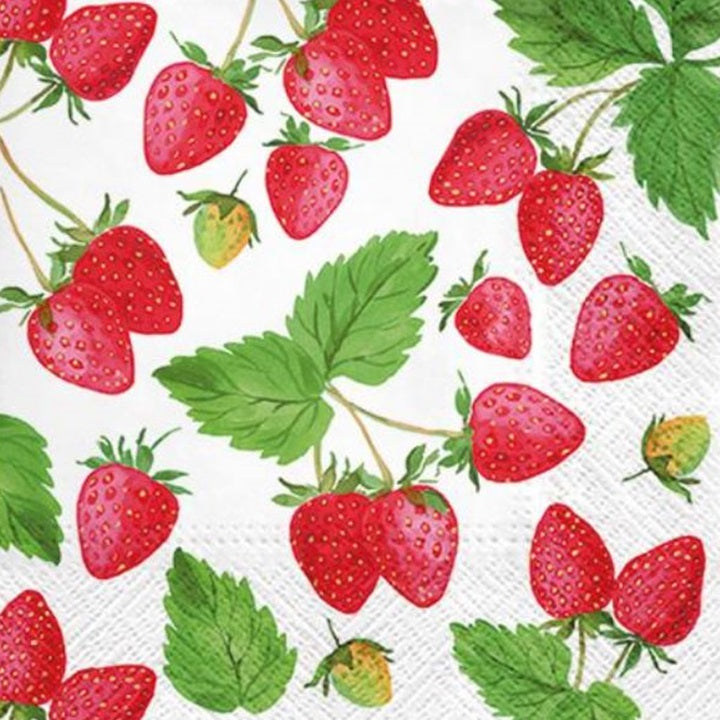 Serwetki do Decoupage - Fresh Strawberry / 1 szt | Artmie