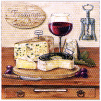 Serwetki do Decoupage - Fromage  / 1 szt | Artmie