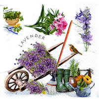 Serwetki do Decoupage - Gardening  / 1 szt | Artmie