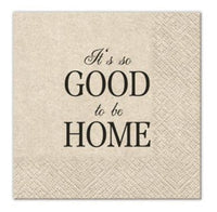 Serwetki do Decoupage Good to be Home - 1 szt | Artmie