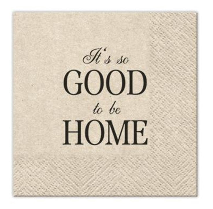 Serwetki do Decoupage Good to be Home - 1 szt | Artmie