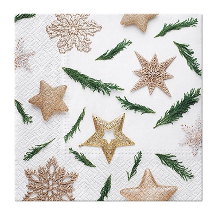 Serwetki do Decoupage - Star decorations / 1 szt | Artmie