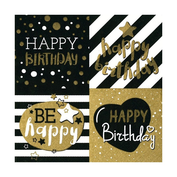 Serwetki do Decoupage - Happy Birthday / 1 szt | Artmie