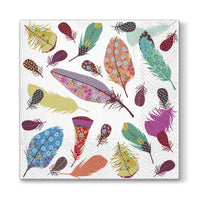 Serwetki do Decoupage Kolorowe piórka - 1 szt | Artmie