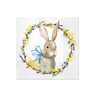 Serwetki do decoupage - Rabbit with Catkins  - 1szt. | Artmie
