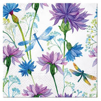 Serwetki do Decoupage Flower with Dragonfly  1 szt | Artmie