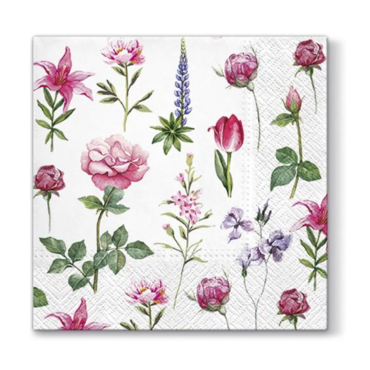 Serwetki do Decoupage - Kwiaty - 1 szt | Artmie