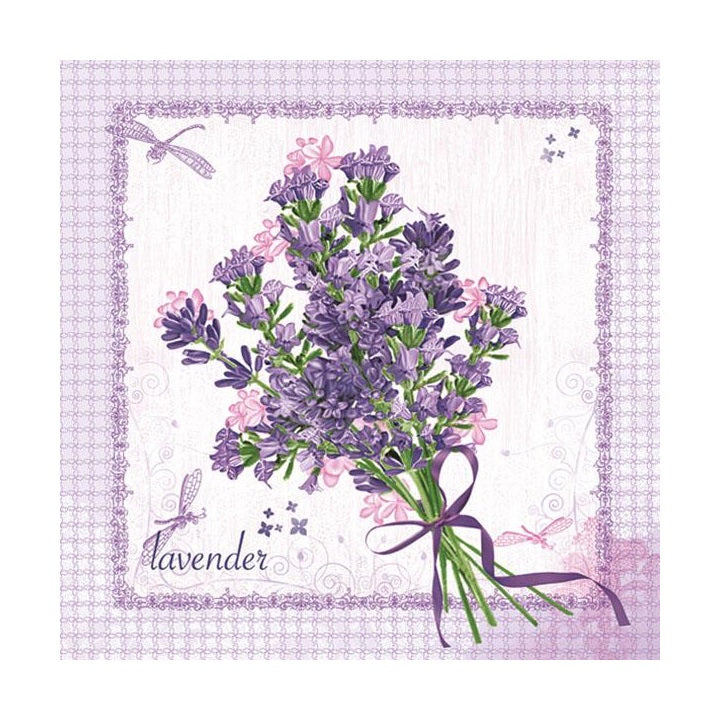 Serwetki do Decoupage - Lawenda - 1 szt | Artmie