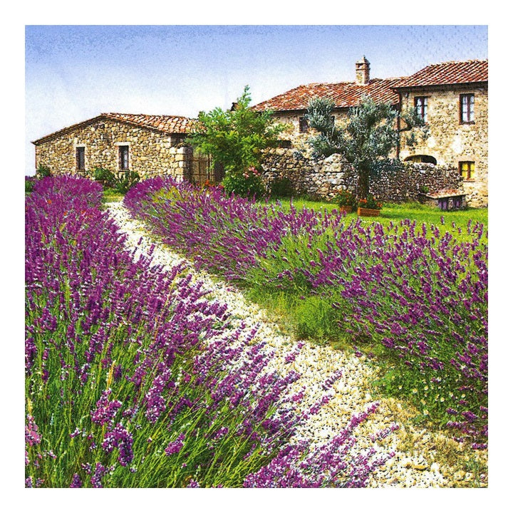Serwetki do Decoupage - Lawedowa farma - 1 szt | Artmie