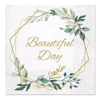 Serwetki do Decoupage Leaves Frame - 1 szt | Artmie