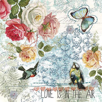 Serwetki do Decoupage - Love is in the air - 1 szt | Artmie