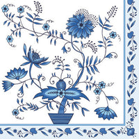 Serwetki do Decoupage - Niebieskie kwiaty - 1 szt | Artmie