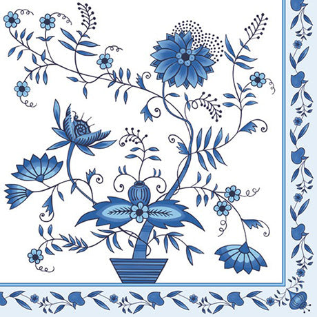 Serwetki do Decoupage - Niebieskie kwiaty - 1 szt | Artmie