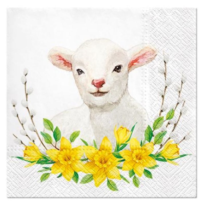 Serwetki do Decoupage - Owieczka  / 1 szt | Artmie