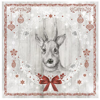 Serwetki do Decoupage - Painted Deer / 1 szt | Artmie