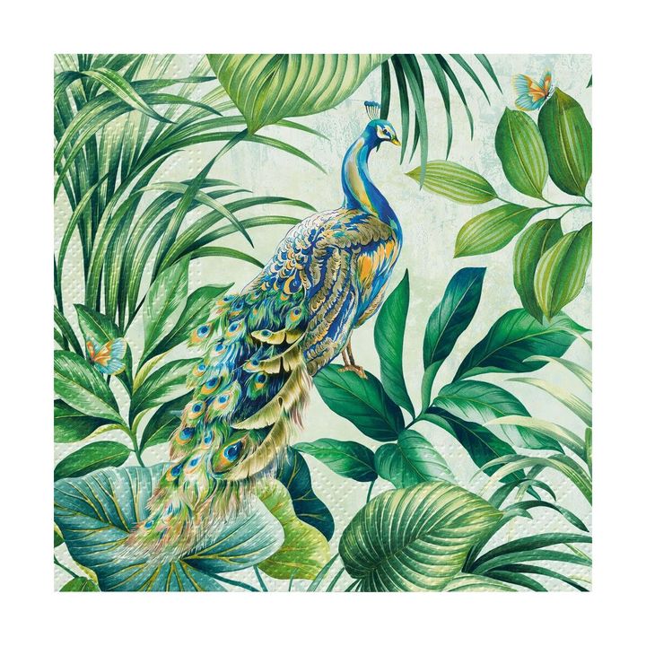 Serwetki do Decoupage Peacock - 1 szt | Artmie
