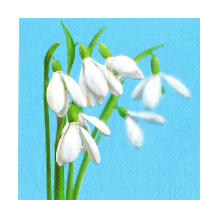 Serwetki do Decoupage - Przebiśniegi / 1 szt | Artmie