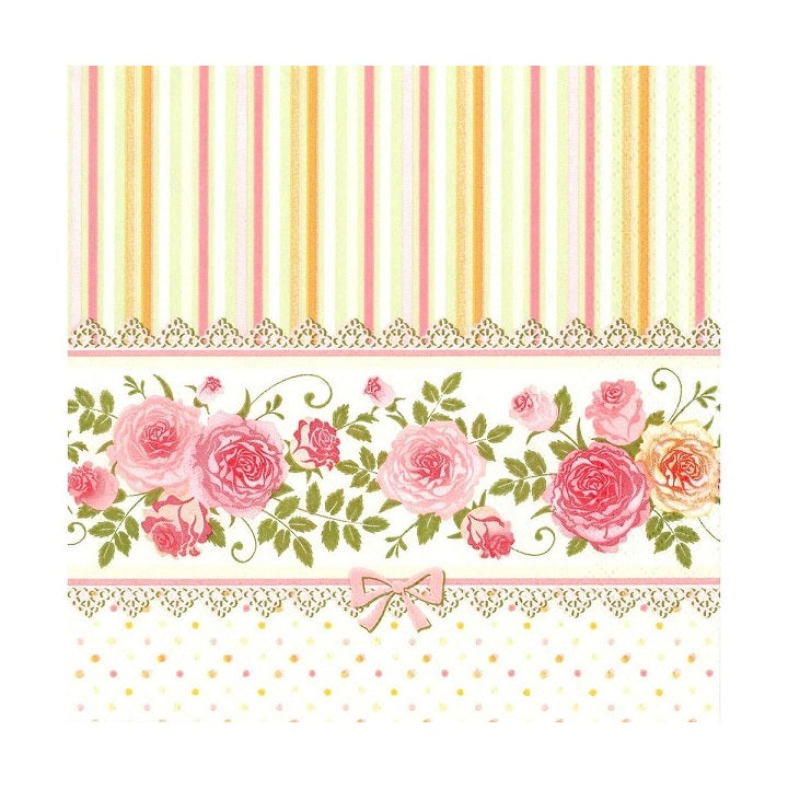 Serwetki do Decoupage - Róże - 1 szt | Artmie