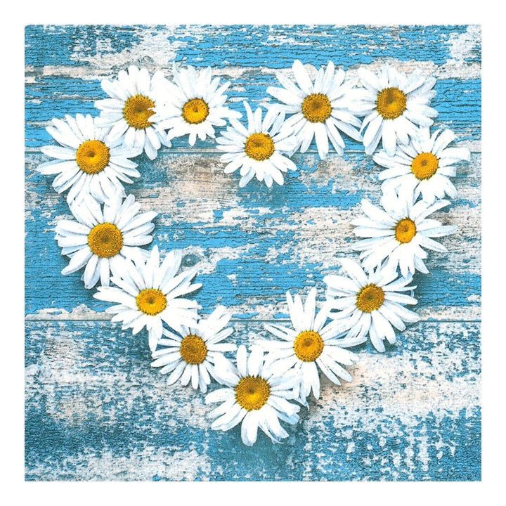 Serwetki do Decoupage - Serce z kwiatów - 1 szt | Artmie