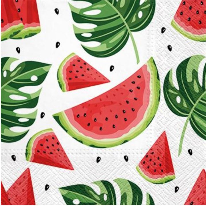 Serwetki do Decoupage - Tasty Watermelons / 1 szt | Artmie
