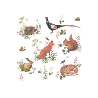 Serwetki do decoupage - Wild Forest Animals  - 1szt. | Artmie