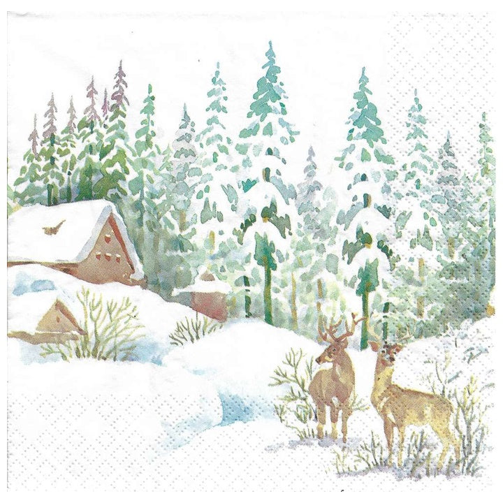 Serwetki do Decoupage Winter Scene  / 1 szt | Artmie
