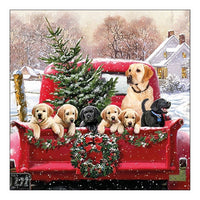 Serwetki ekologiczne do decoupage Family Trip - 1 szt. | Artmie
