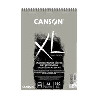 Skicovací blok CANSON XL Touch szary 160 g/m² A4 – A3 - 40 arkuszy