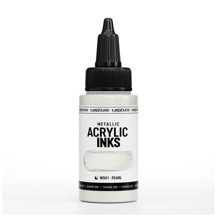 Skoncentrowany tusz akrylowy, metaliczny - 30 ml