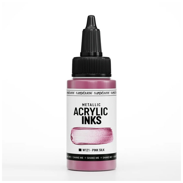 Skoncentrowany tusz akrylowy, metaliczny - 30 ml