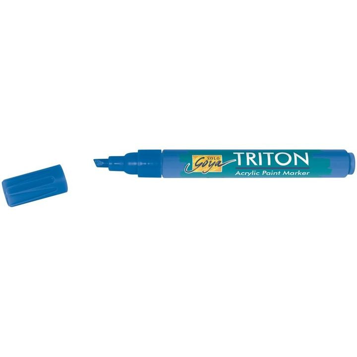 SOLO GOYA TRITON Pisak akrylowy 1 - 4 mm | różne kolory - 28 – Błękit podstawowy