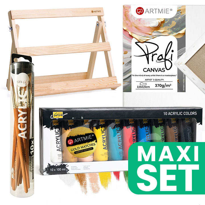 Solo Goya - zestaw farb akrylowych ARTMIE Gold Matches | Artmie