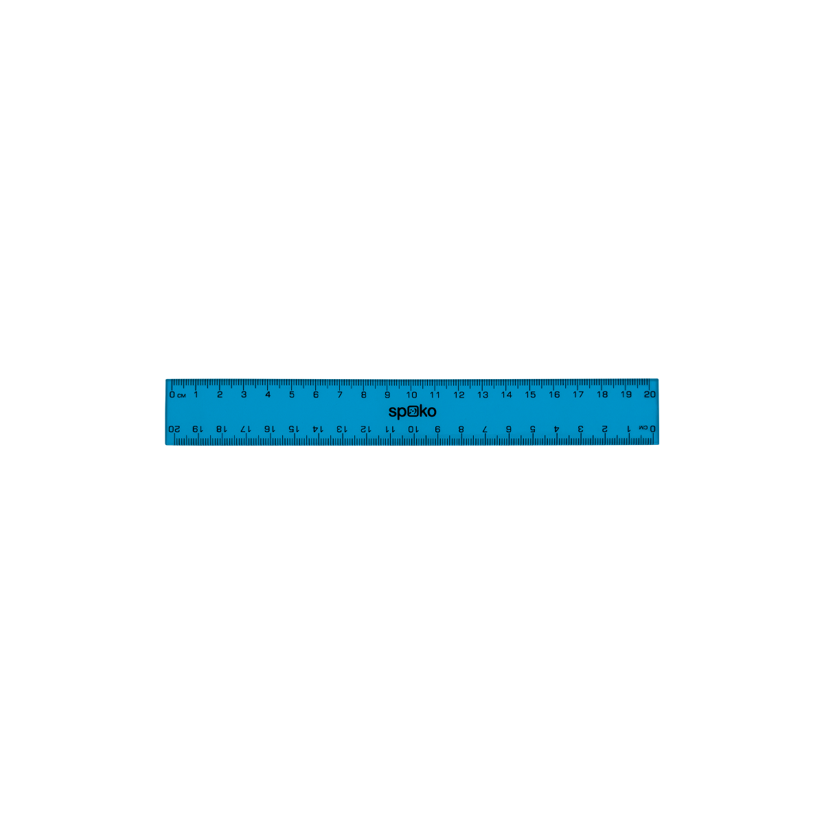Linijka Spoko, 20 cm, mix kolorów