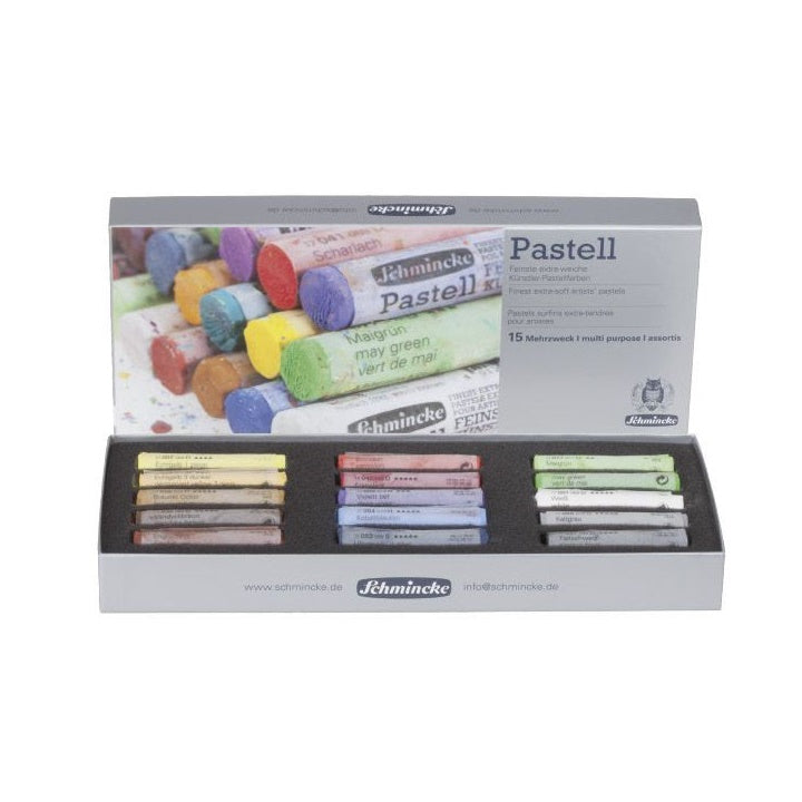 Suche pastele Schmincke MULTI PURPOSE - zestaw 15 szt. | Artmie