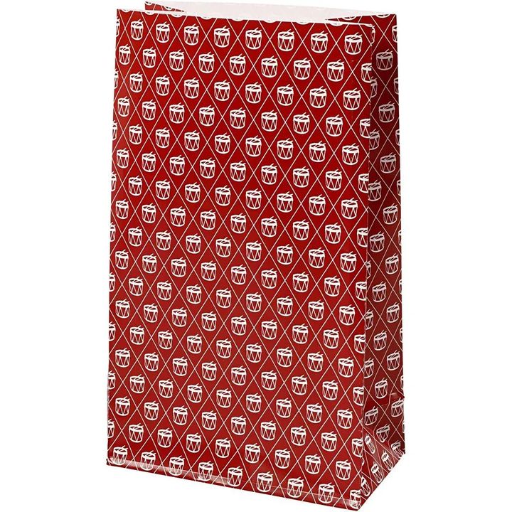 Świąteczna torba papierowa 8 szt. | Artmie