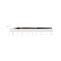 Syntetyczny pędzel do podkładu ROSA MOON 1203RL - nr 0