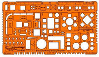 Szablon techniczny ARCHITEKT LENIAR - skala 1:50 | Artmie