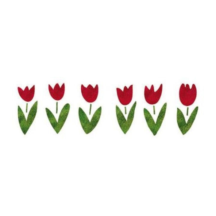 Szablon XL Tulipany 22x67 cm | Artmie