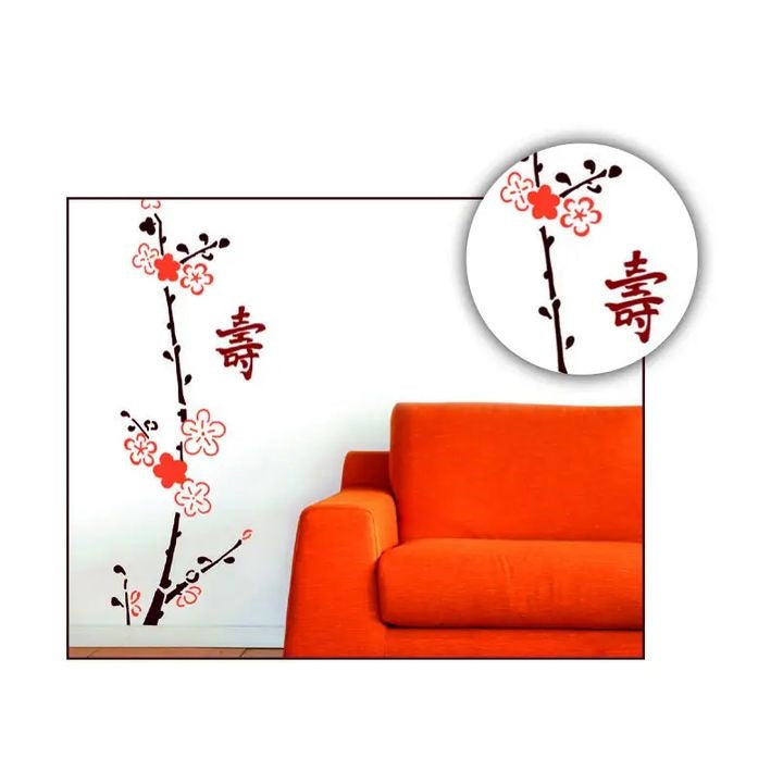 Szablon XXL Japanese Long Life 3-częściowy 35x150 cm | Artmie