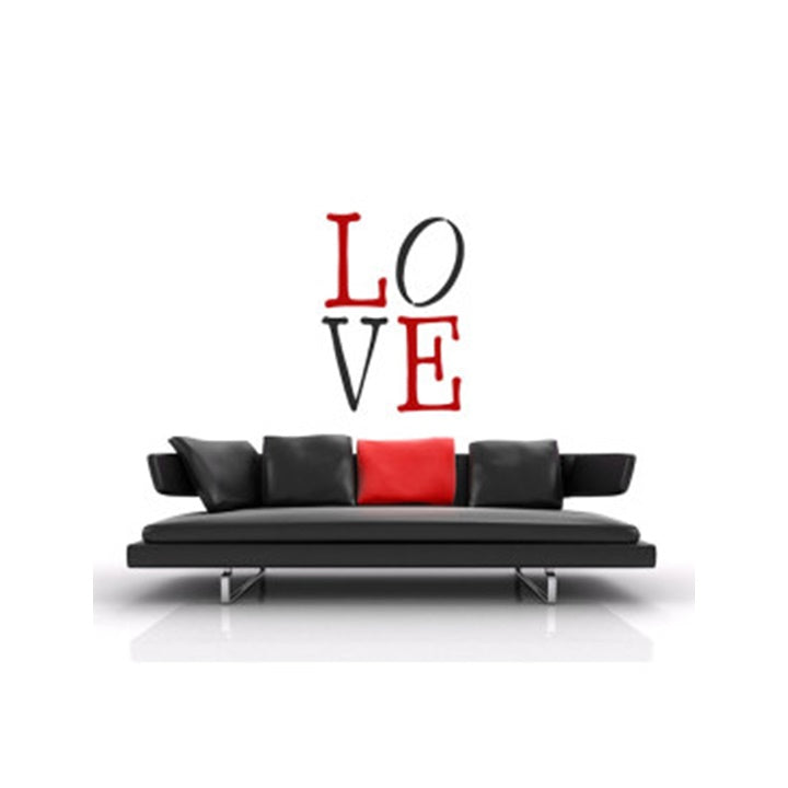 Szablon XXL LOVE 4-częściowy 70x100 cm | Artmie