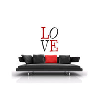 Szablon XXL LOVE 4-częściowy 70x100 cm | Artmie