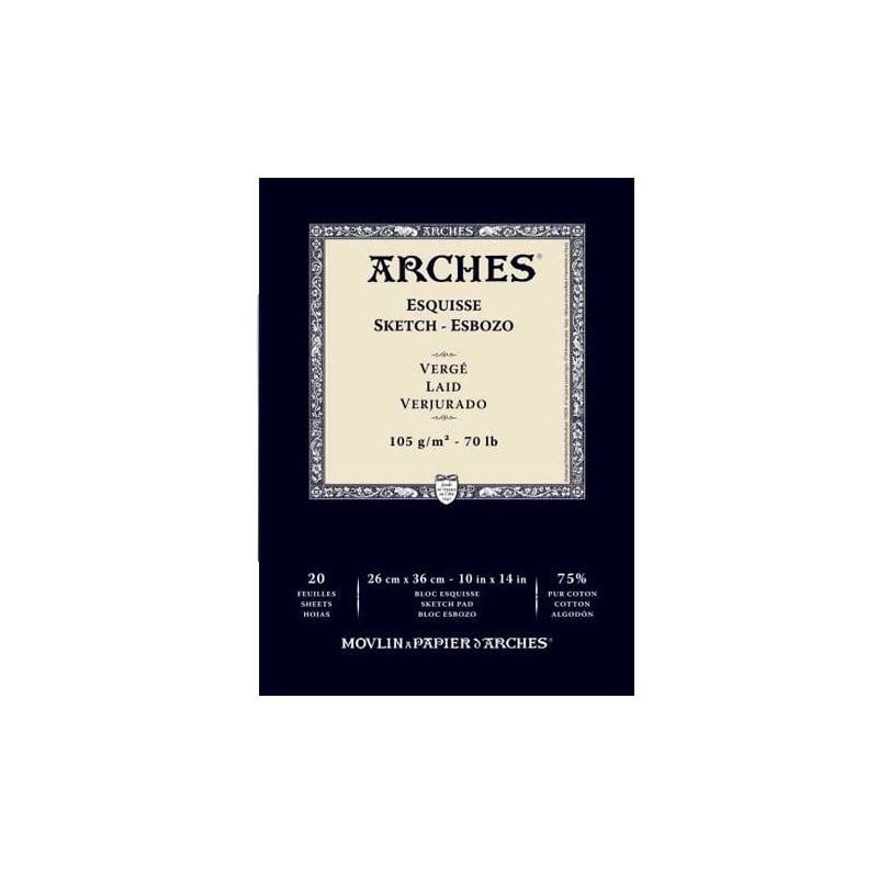 Szkicownik ARCHES Sketch 105 g/m² 23 x 26 cm - 20 arkuszy