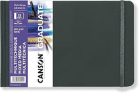 Szkicownik Canson Graduate Art Book Mix Media 200 g/m², 72 arkusze, 14 x 21,6 cm, twarda oprawa