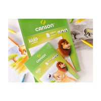 Szkicownik CANSON Kids 90 g/m² – 30 arkuszy, formaty A5 – A4