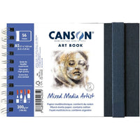 Szkicownik CANSON Mix Media Art Book 300 g 56k 14 x 21 cm w twardej oprawie