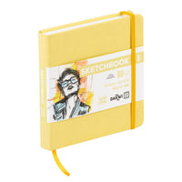 Szkicownik DARWI For You Yellow 14 x 14 cm, 140 g, 80 arkuszy