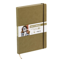 Szkicownik DARWI Khaki A4, 140 g/m², 80 arkuszy