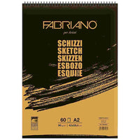 Szkicownik FABRIANO SKETCH w oprawie spiralnej | różne rozmiary | Artmie