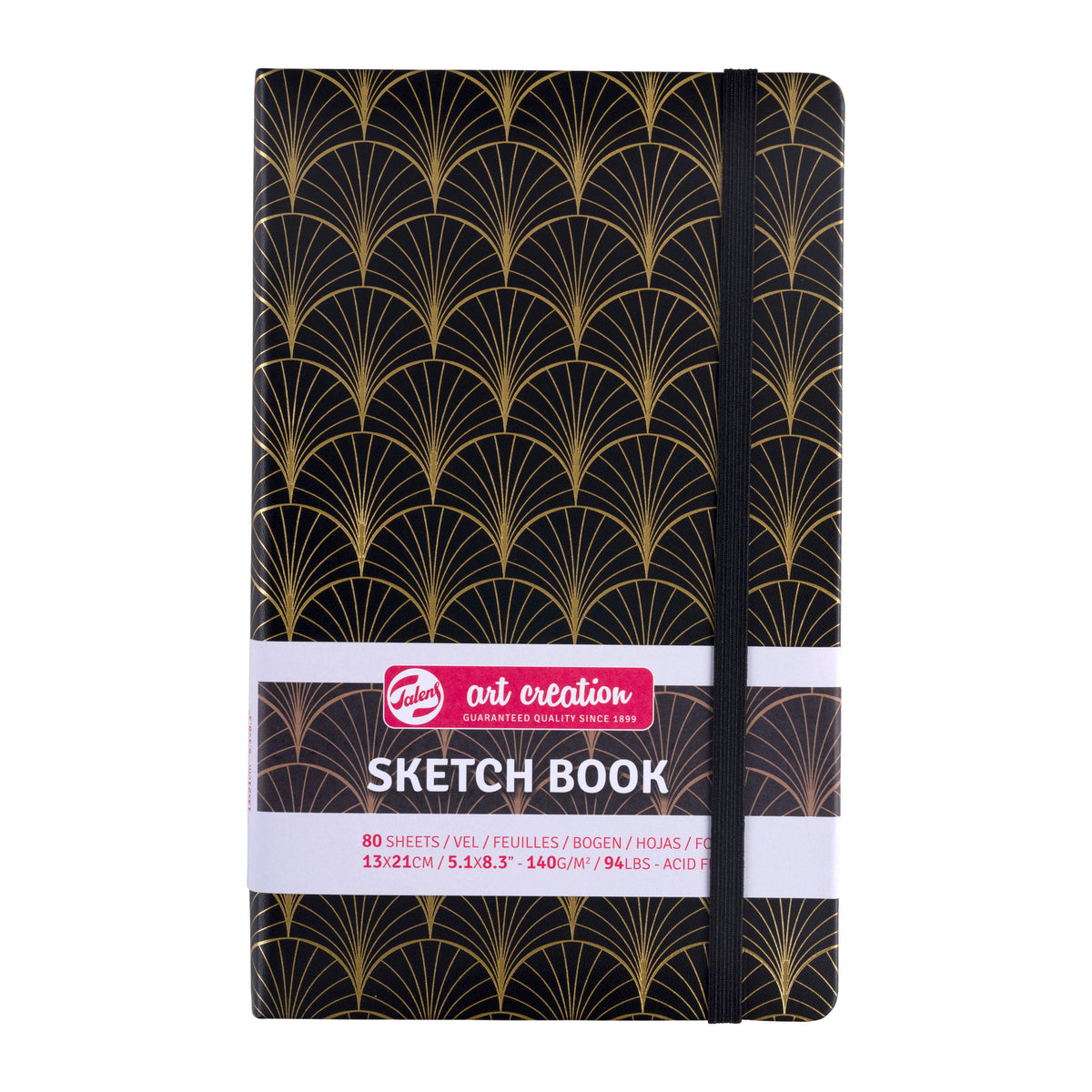 Szkicownik TALENS ArtDeco 13 x 21 cm - 80 kartek
