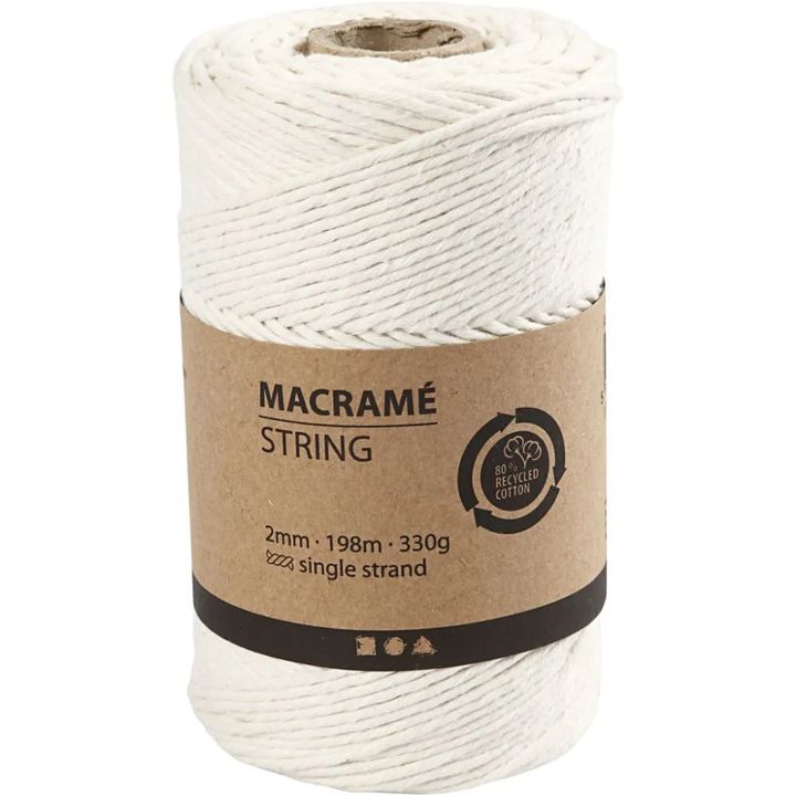 Sznurek do makramy 2 mm x 198 m | różne kolory | Artmie
